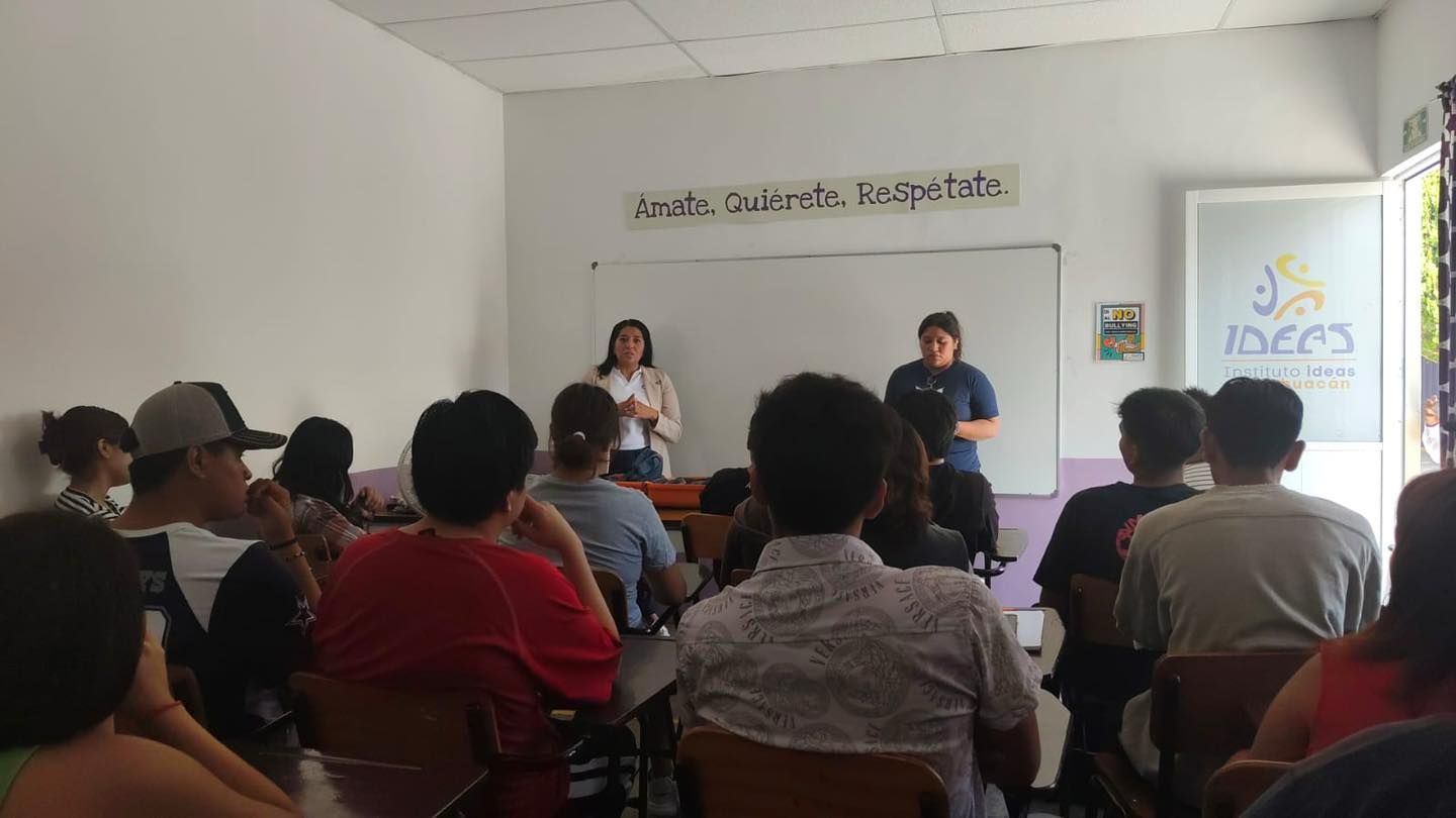 Estudiantes en actividad académica